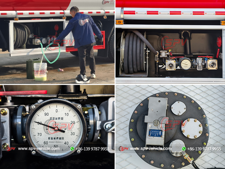 Equipments Detail of 30,000 Litres Fuel Tank Truck